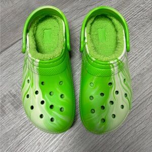 Glow in the Dark Lined Adult Crocs